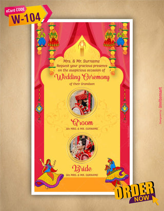 Marwari Wedding Invitation