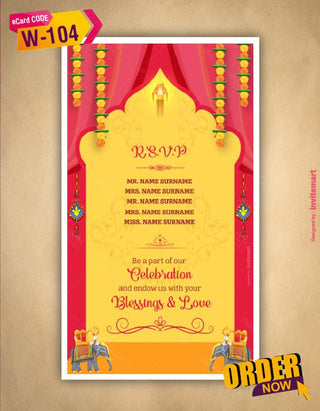 Marwari Wedding Invitation