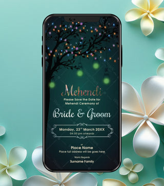 Mehndi Ceremony Invitation Video