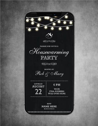 Modern Housewarming Invitation