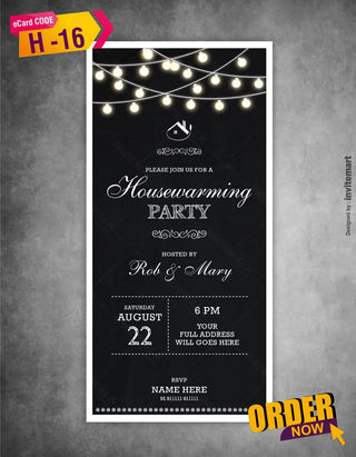 Modern Housewarming Invitation