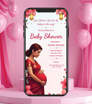 Mom-to-Be Baby Shower Invitation