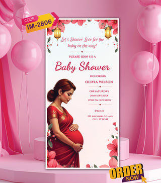 Mom-to-Be Baby Shower Invitation