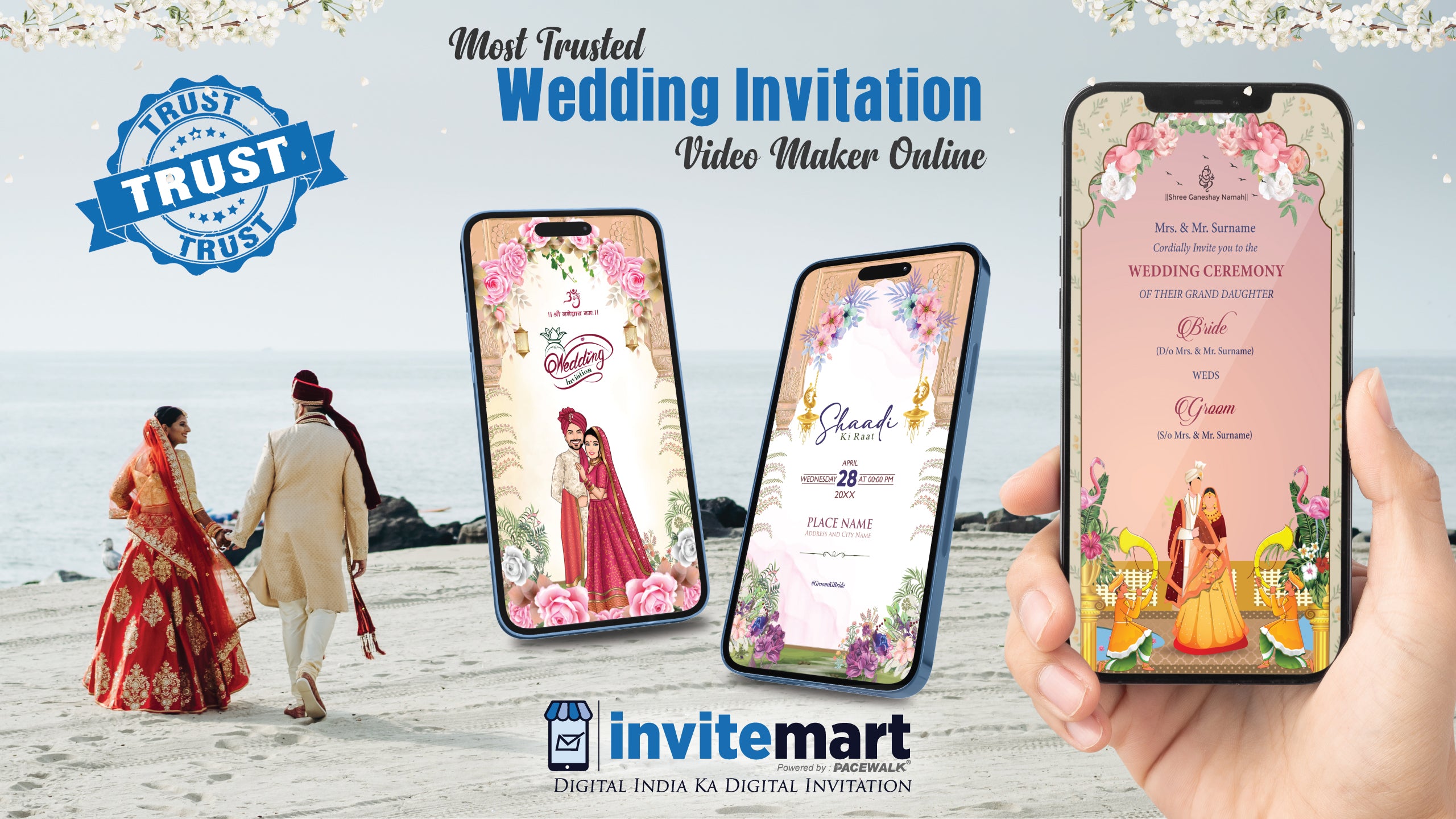 Online Invitation Maker | Digital Invitation Card – InviteMart