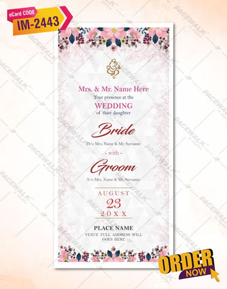 Multi Function Wedding Invitation