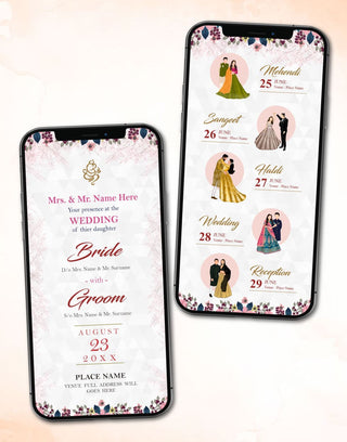 Multi Function Wedding Invitation