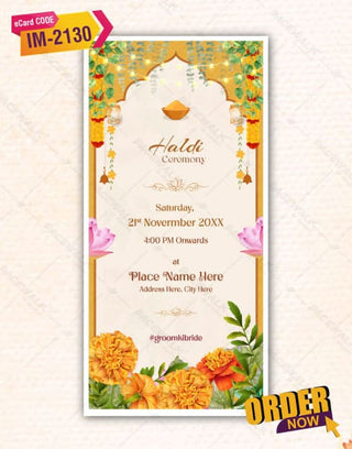 Multi Function Wedding Invite Pdf Card