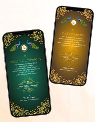 Multicolor Wedding Card Pdf