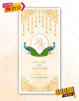 Multicolor Wedding Card Pdf