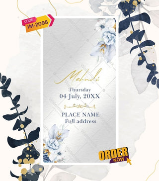 Muslim Islamic Wedding Invitation Video