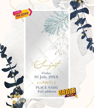 Muslim Islamic Wedding Invitation Video | Elegant Nikah E-Invite | IM-2098 InviteMart