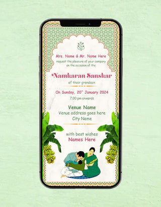 Namkaran Sanskar Invitation 