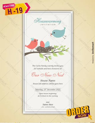 Nest – Housewarming Invitation Template