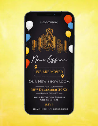 New Office Opening Invitation 