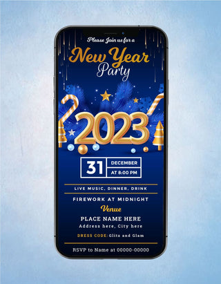 New Year Invitations 