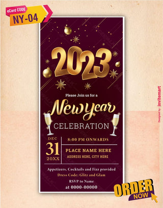 New Year Party Invite