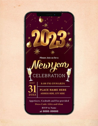 New Year Party Invite