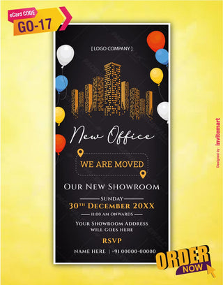 New Office Opening Invitation 