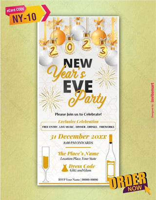 New Year’s Eve Party Invitation