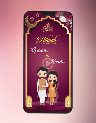 Nikah Invitation Video