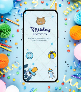 Online Birthday Invitation Video