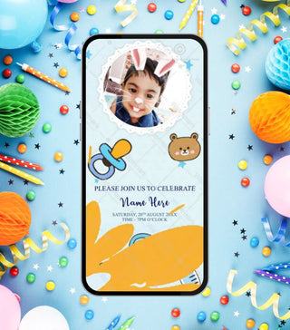 Online Birthday Invitation Video