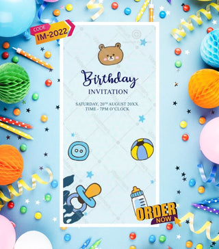 Online Birthday Invitation Video