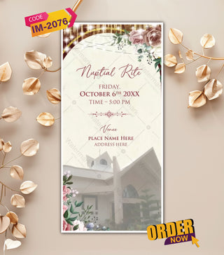 Online Christian Wedding Invitation Video 