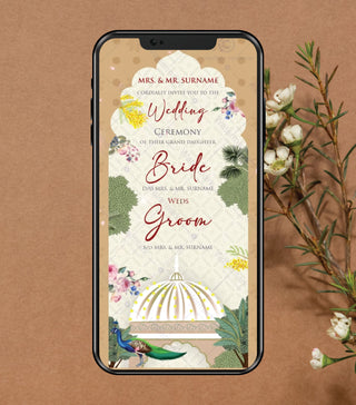 Online Indian WhatsApp Wedding Video Invitations 