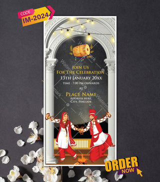 Online Lohri Invitation Video