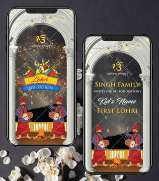 Online Lohri Invitation Video