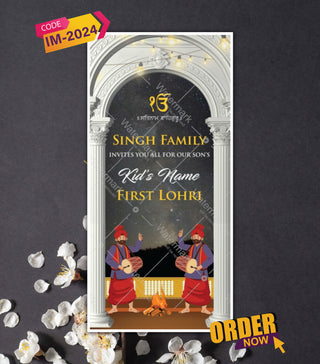 Online Lohri Invitation Video