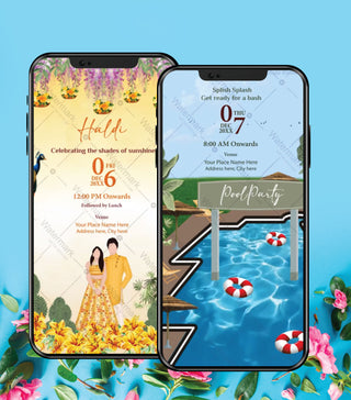 Online Wedding Invitation Video Templates