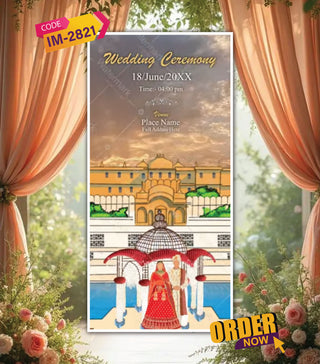 Palace Wedding E-Invite 