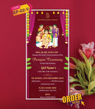 Parojan Ceremony Invitation Video