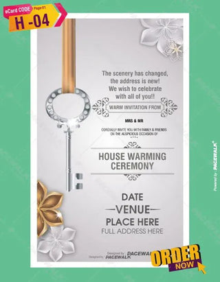 Personalised Housewarming eCard