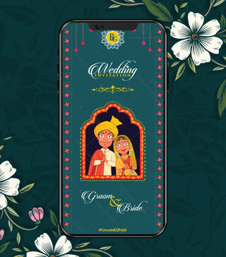 Quirky Indian Wedding Invitation Video