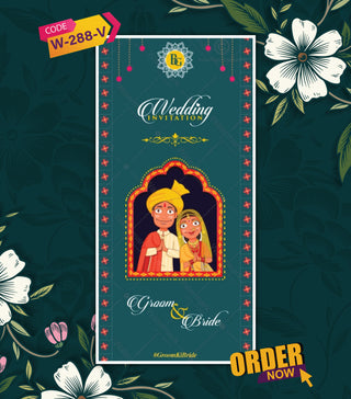 Quirky Indian Wedding Invitation Video