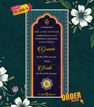 Quirky Indian Wedding Invitation Video