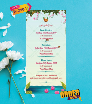 Radha Krishna Theme Wedding Invitation Video