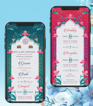 Radha Krishna Wedding Invitation Video 