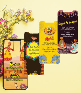 Rajasthani Marwadi Wedding Invitation Video