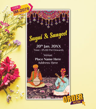 Rajasthani Marwadi Wedding Invitation Video