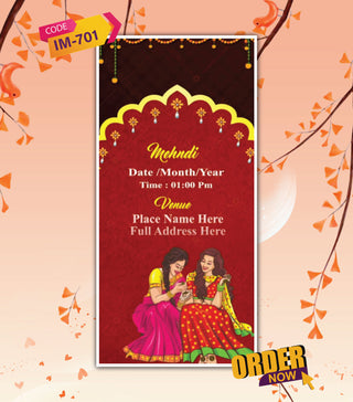 Rajasthani Marwari Wedding Invitation Video 