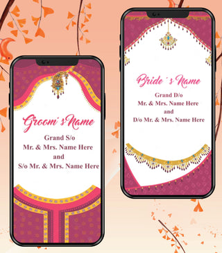Rajasthani Marwari Wedding Invitation Video 