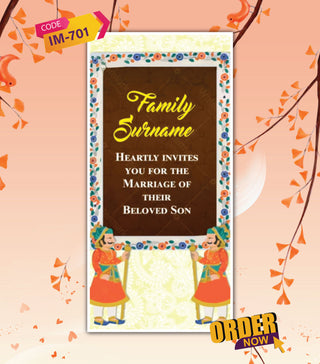 Rajasthani Marwari Wedding Invitation Video 