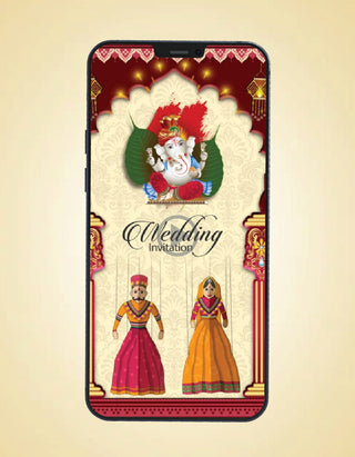 Rajasthani Wedding Invitation Video