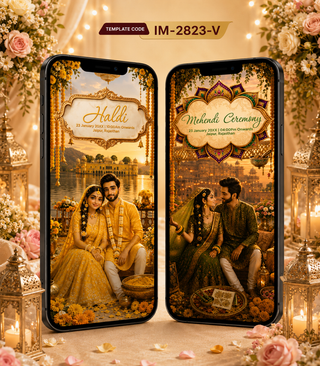 Rajasthani Wedding Invitation Video