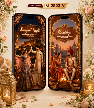 Rajasthani Wedding Invitation Video