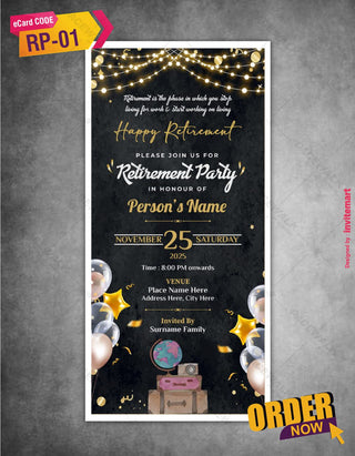 Retirement Party Invitation